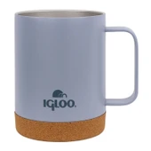Çelik Mug Termos - Igloo - Cork - 350ml - Duman Mavi - 205696 - 2