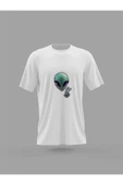 Panorama Ajans Uzaylı Baskılı T-shirt thumbnail 1