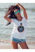 Panorama Ajans Robert Downey Jr. Iron Man Marvel Tasarım Baskılı T-shirt thumbnail 3