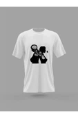 Panorama Ajans Black White Çift Baskılı T-shirt thumbnail 1