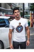Panorama Ajans Robert Downey Jr. Iron Man Marvel Tasarım Baskılı T-shirt thumbnail 1
