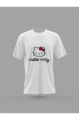 Panorama Ajans Unisex Hello Kitty Okul Öğrenci Hediye Baskılı T-shirt - 1