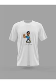 Panorama Ajans Luis Suares Baskılı T-shirt thumbnail 1