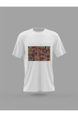 Panorama Ajans Nostalj Atari Kaset Oyunları Baskılı T-shirt - 1