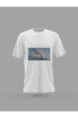 Panorama Ajans Gökyüzü Baskılı T-shirt - 1