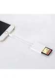 CARBOON Iphone Lightning Sd Tf Kart Okuyucu Kamera Adaptör Otg Kablo Iphone-sdtf thumbnail 2