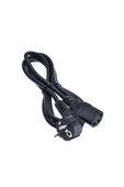 ulu Power Güç Kablosu Bilgisayar Monitör Power Güç Kablosu 1.8 Metre - 5