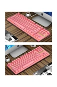 ATAsoft ELEKTRONİK Since 2021 K550 Rgb Pembe K550 Mekanik Gaming Oyuncu Klavyesi - 3
