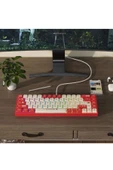 ATAsoft ELEKTRONİK Since 2021 Ajazz Ak680 65% Kablolu Hot-swap Kablolu Mekanik 68 Tuşlu Oyuncu Gaming Klavye Gri Renk - 4