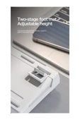 ATAsoft ELEKTRONİK Since 2021 K65 Oyuncu Klavyesi Gaming Mekanik 78 Tuşlu Rainbow Aydınlatmalı Hot-Swapp Usb Tip-c Kablosu - 5