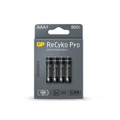 GP AAA 800 mAh Şarjlı İnce Kalem Pil 4'lü Paket Recyko - 3