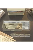 ATAsoft ELEKTRONİK Since 2021 Ak680 65% Kablolu Hot-swap Kablolu Mekanik 68 Tuşlu Oyuncu Gaming Klavye Gri Renk - 3