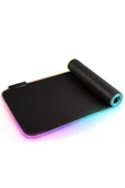 ATAsoft Rgb Led Gaming Mousepad Siyah Kaymaz Su Geçirmez Xl Mousepad 80x30 - 2