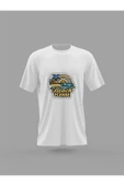 Panorama Ajans Summer Time Sahil Deniz Sticker Baskılı T-shirt - 1