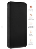 SnapMax SNP-3001 Siyah 10.000 mah Powerbank 2x USB Çıkışlı 1 Type-C ve 1 Micro Girişli - 1