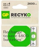 GP AA 2600 mAh Şarjlı Kalem Pil 4'lü Paket GP270AAHCEMTR thumbnail 2