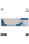 ATAsoft ELEKTRONİK Since 2021 K65 Oyuncu Klavyesi Gaming Mekanik 78 Tuşlu Rainbow Aydınlatmalı Hot-Swapp Usb Tip-c Kablosu - 1
