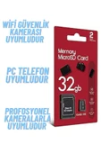 ATAsoft ELEKTRONİK Since 2021 32 Gb Hafıza Kartı Adaptör Dahil Araç Kameraları Ve Kameralar Için Uyumlu Sd Kart - 1