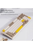 ATAsoft ELEKTRONİK Since 2021 Ziyoulang K3 Max Klavye Red Switch Oyuncu Klavyesi Gaming Mekanik 100 Tuşlu Hotswapp Anti- Ghosting - 4