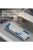 ATAsoft ELEKTRONİK Since 2021 K65 Oyuncu Klavyesi Gaming Mekanik 78 Tuşlu Rainbow Aydınlatmalı Hot-Swapp Usb Tip-c Kablosu - 3