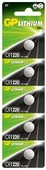 Gp CR1220-C5 3V Lityum Düğme Pil 5'li Paket - 3