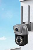 EvimShopping 1080p 4k Ip Kamera Wifi Speed Dome Ptz 2mp Dış Mekan Ip-30 Ev Ofis Bebek Kamera Akıllı Ip Kamera - 3