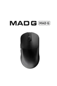 ATAsoft ELEKTRONİK Since 2021 Madlions Mad G Nordic 52840 26000 DPI 43 Gram Paw 3395 optik oyuncu mouse - 1