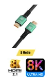 ATAsoft ELEKTRONİK Since 2021 Ultra Yüksek Hızlı 8k Hdmi kablo 4k 144Hz Hdmi Kablosu Hdtv Kablosu - 1