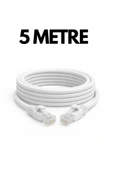 ATAsoft ELEKTRONİK Since 2021 Cat6 1000mbps 5 Metre Ethernet Kablosu Internet Veri Rj45 Kablosu - 1
