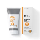 OSL Omega Skin Lab Renkli Güneş Koruyucu Spf 50 Koyu Tenliler Için  - Ultra Fluid Spf 50 Brown - 1