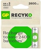 GP AA 2600 mAh Şarjlı Kalem Pil 2'li Paket GP270AAHCEMTR-2GB thumbnail 2