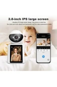 ATAsoft 1080P Full HD Gece Görüşlü Bebek İzleme Kamerası Wi-Fi Mobil Uygulamalı Kamera Blm-43 - 2