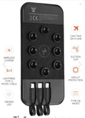 Snapron SNP-3003 10.000 Mah Vantuzlu Wireless Kablosuz ve 3in1 Kablolu Powerbank - 2