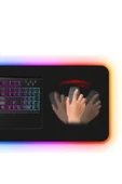 NIGHTSILVER Silverpad Profesyonel Seri 70x30cm 700x300mm Xl Rgb Gaming Oyuncu Mousepad - 6