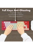 ATAsoft ELEKTRONİK Since 2021 Ak680 Kahverengi Switch Hot-swap Kablolu Mekanik Oyuncu Gaming Klavye - 4