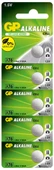 GP GPA76-C5 LR44 AG13 Alkalin Düğme Pil 5'li Paket  - 1