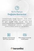 Keramika Shizen Sarı / Turkuaz Formart Kahve Takımı 8 Parça 4 Kişilik Q46-Q40 - 8
