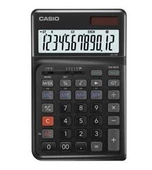 Casio JE-12E-BK Siyah 12 Hane Masa Üstü Ergonomik Tuşlu Hesap Makinesi - 4