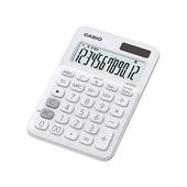Casio MS-20UC-WE 12 Hane Beyaz Masa Üstü Hesap Makinesi - 2
