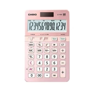 Casio JS-40B-PK Pembe Profesyonel 14 Hane Masa Üstü Hesap Makinesi thumbnail 1