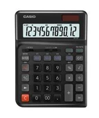 Casio DE-12E-BK Siyah 12 Hane Masa Üstü Ergonomik Tuşlu Hesap Makinesi - 4
