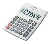 Casio MW-5V-WE 8 Hane Beyaz Masa Üstü Hesap Makinesi thumbnail 2