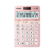 Casio JS-40B-PK Pembe Profesyonel 14 Hane Masa Üstü Hesap Makinesi thumbnail 2