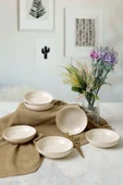 Keramika Taupe Bloom Halka Çerezlik / Sosluk 13 Cm 6 Adet 22528 - 2