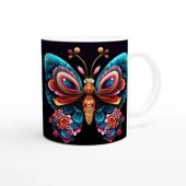 Renk Patlaması Kelebek Kupa Bardak thumbnail 3