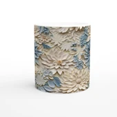 Pastel Mavinin Bahar Dokunuşu Kupa Bardak - 2