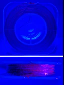 Eagenset Hazır Çapari Kombini Boru Sim Ultraviyole Uv Neon Kırmızı Makarada thumbnail 4