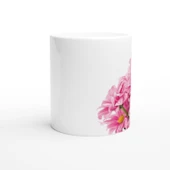 Pembe Papatya Demeti Desenli Kupa Bardak thumbnail 2