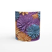 Pastel Çiçek Bahçesi Kupa Bardak thumbnail 2