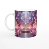 Terazi Burcu Baskılı Kahve Kupası - Büyülü Kristal Mağarası Temalı Vs1 - 1